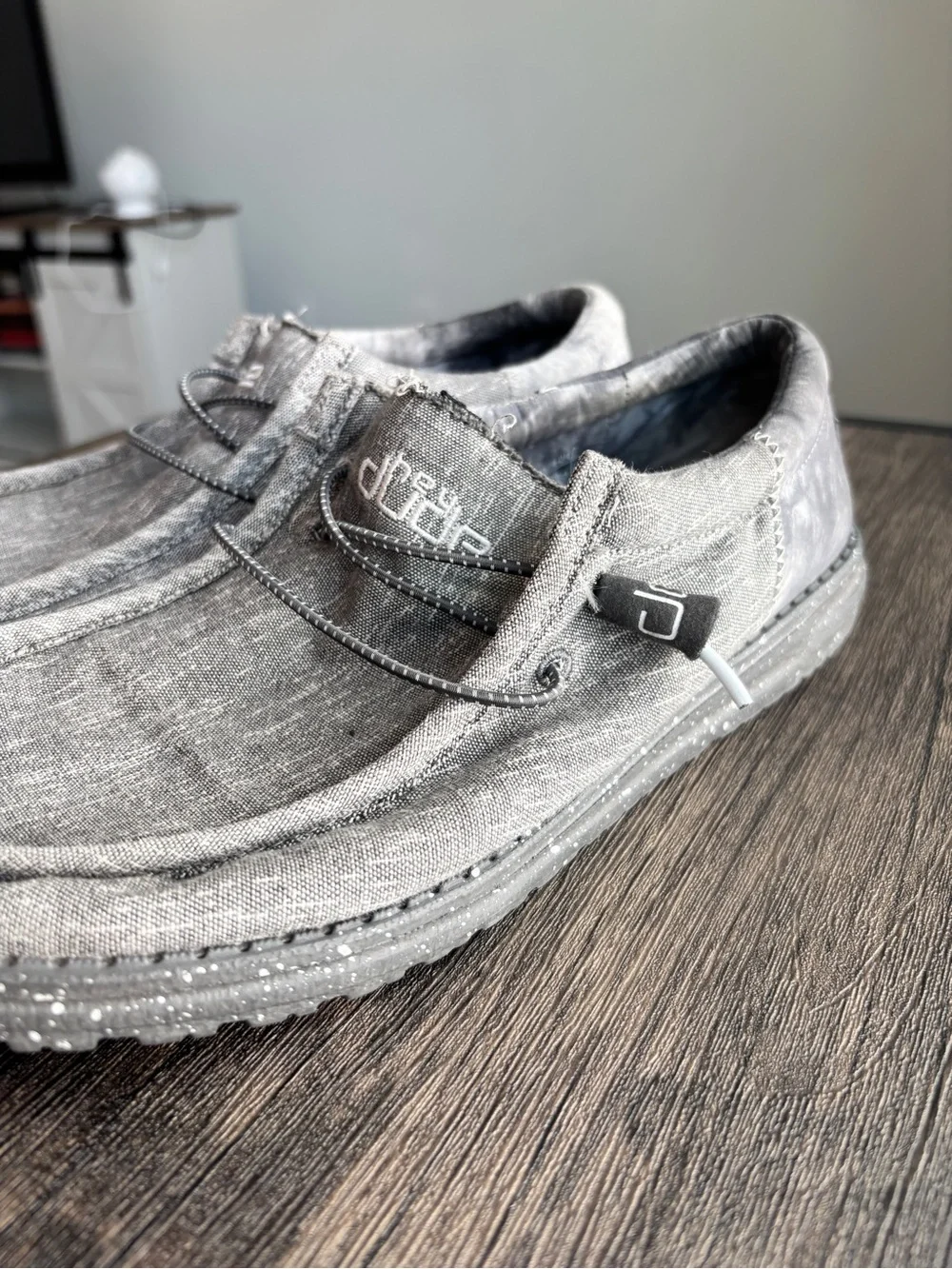 Hey Dude Wally Funk Raven Tie Dye Men’s Shoes